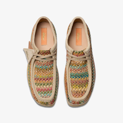 [26180640] Mens Clarks Wallabee Raffia