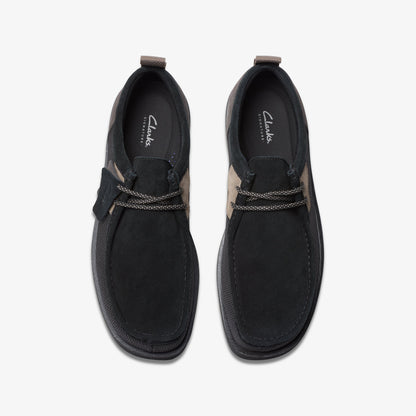 Clarks Mens Wallabee FTR2 Lo - Black Comb