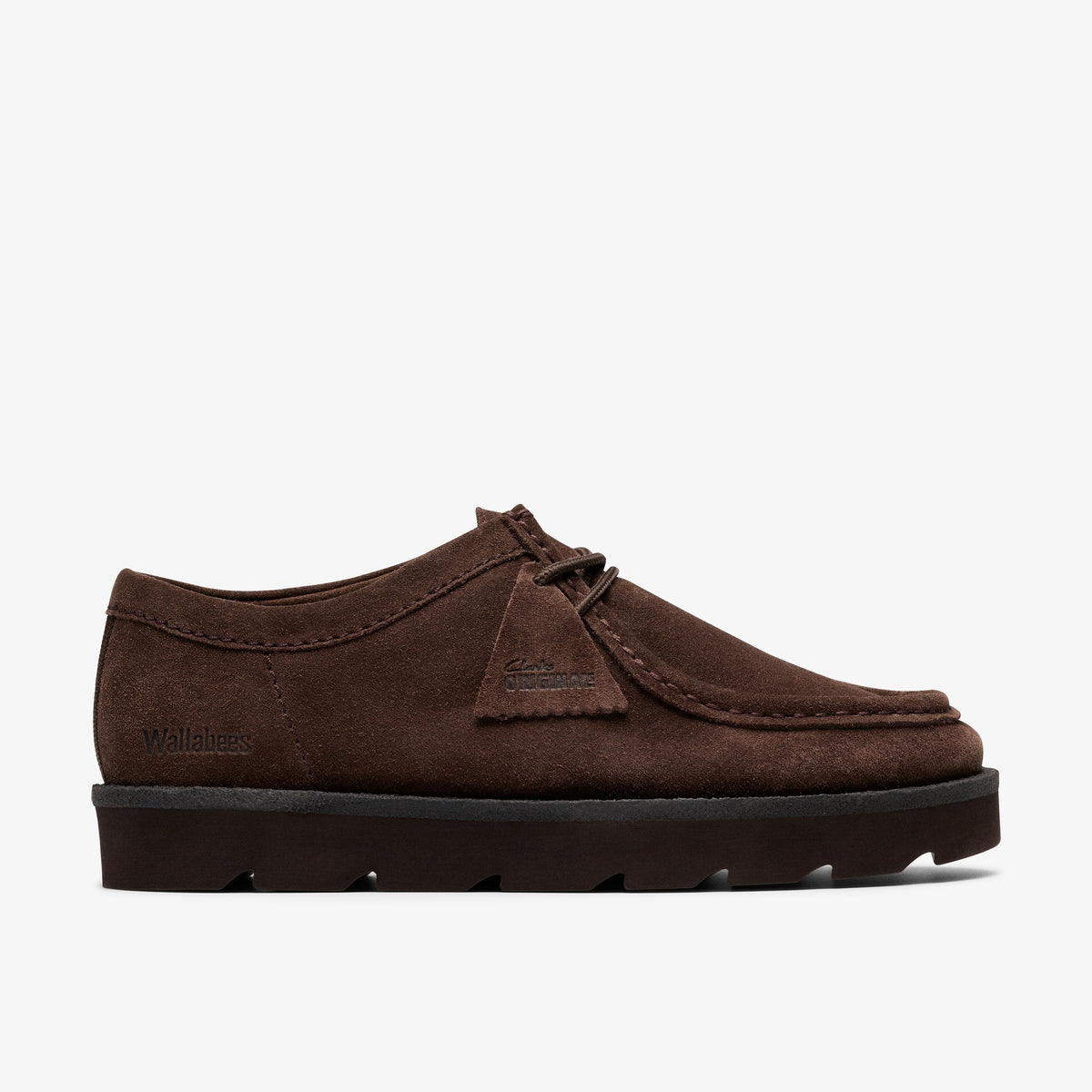 Clarks Mens Meare Walla - Dark Brown Suede