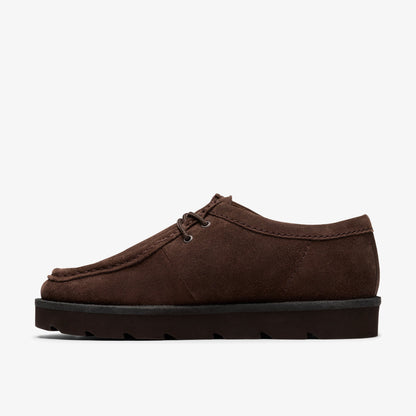 Clarks Mens Meare Walla - Dark Brown Suede