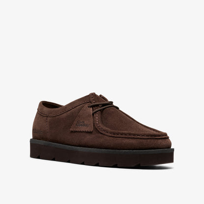 Clarks Mens Meare Walla - Dark Brown Suede
