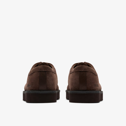 Clarks Mens Meare Walla - Dark Brown Suede