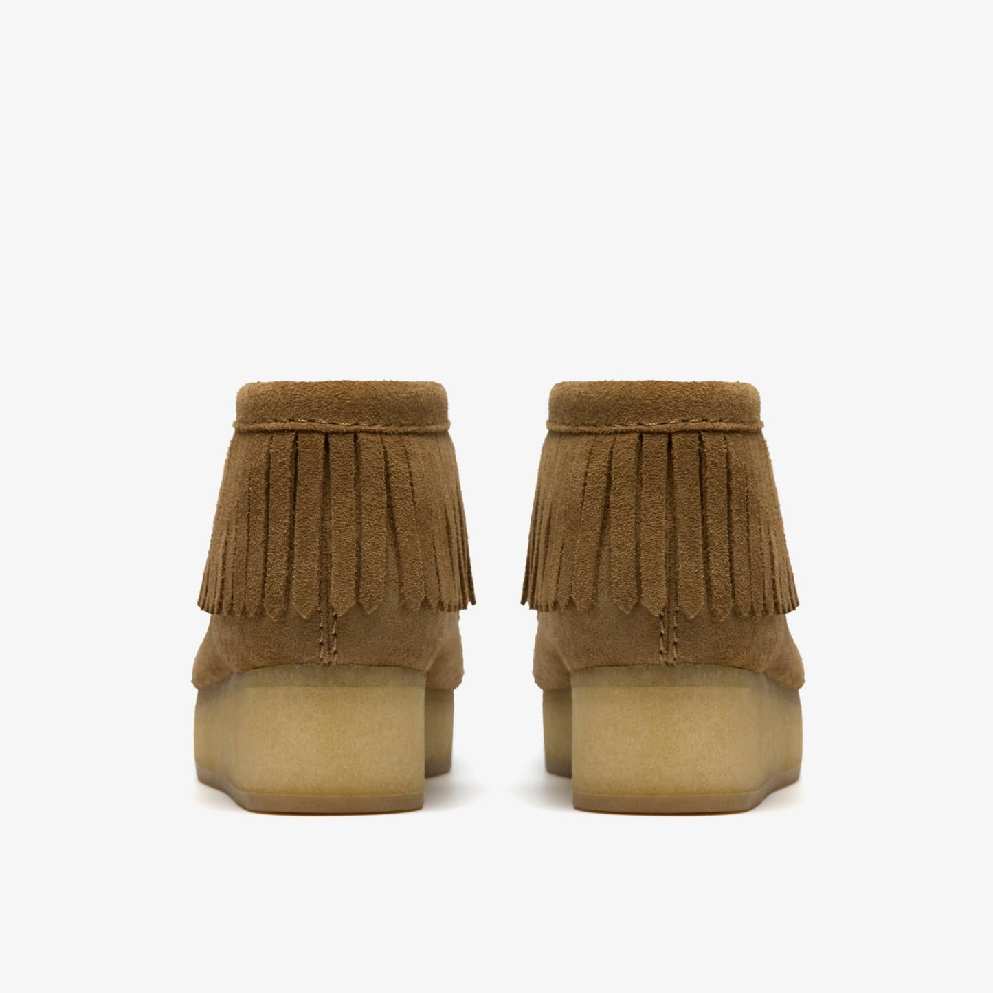 [26182855] Womens Clarks Wb Wedge Fringe