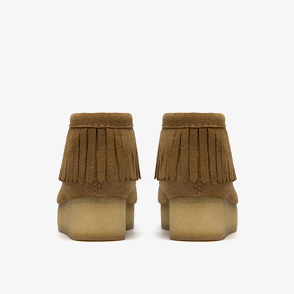 [26182855] Womens Clarks Wb Wedge Fringe