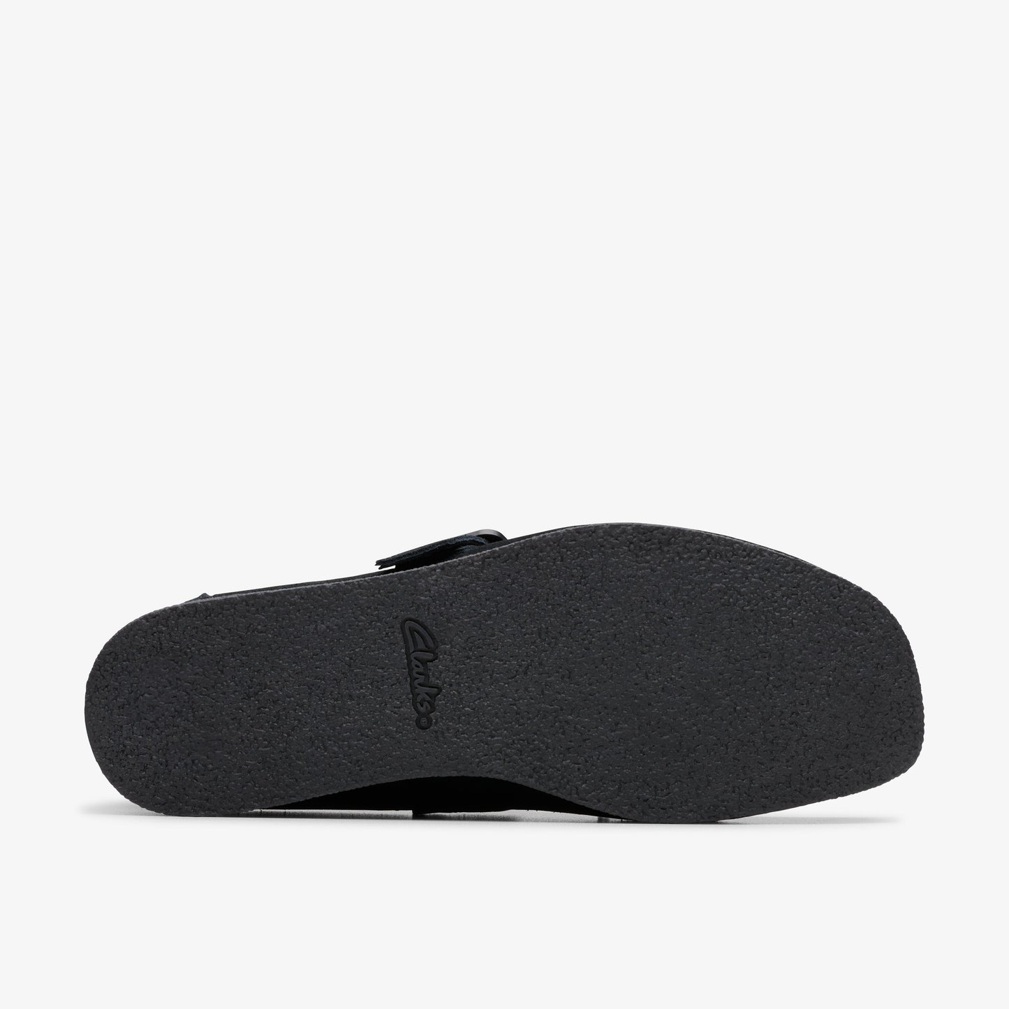 Clarks Womens Wallabee Evo Bar - Black Suede