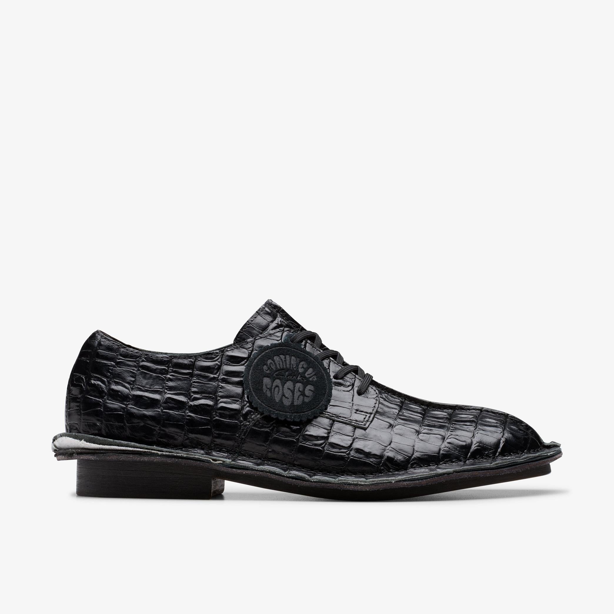マーチンローズ　クラークス　CUR DERBY SHOES Womens Clarks Cur Martine Rose Derby - Black Leather – Zulily
