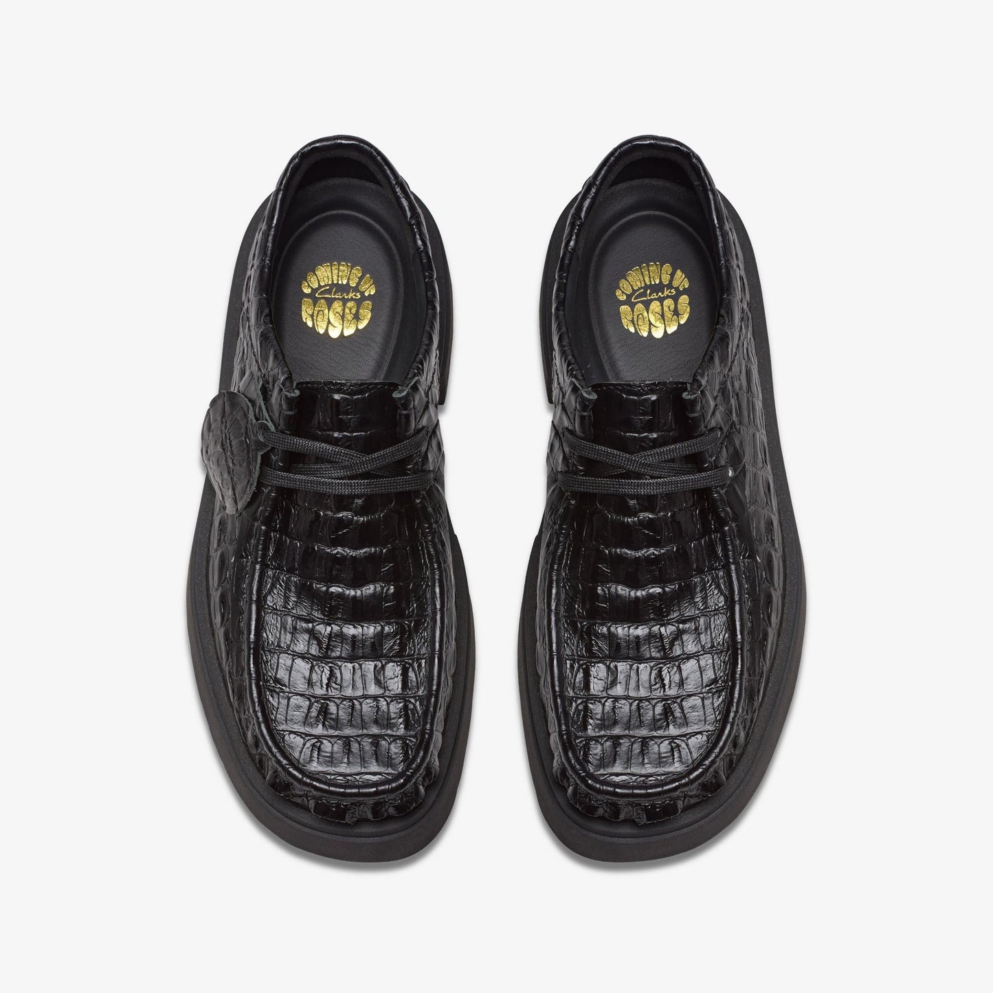 [26183329] Mens Clarks X Martine Rose Torview 'black Croc'