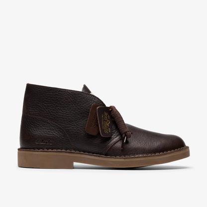 Clarks Mens Desert Boot Evo - Dark Brown
