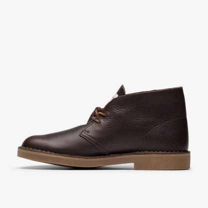 Clarks Mens Desert Boot Evo - Dark Brown