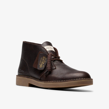 Clarks Mens Desert Boot Evo - Dark Brown