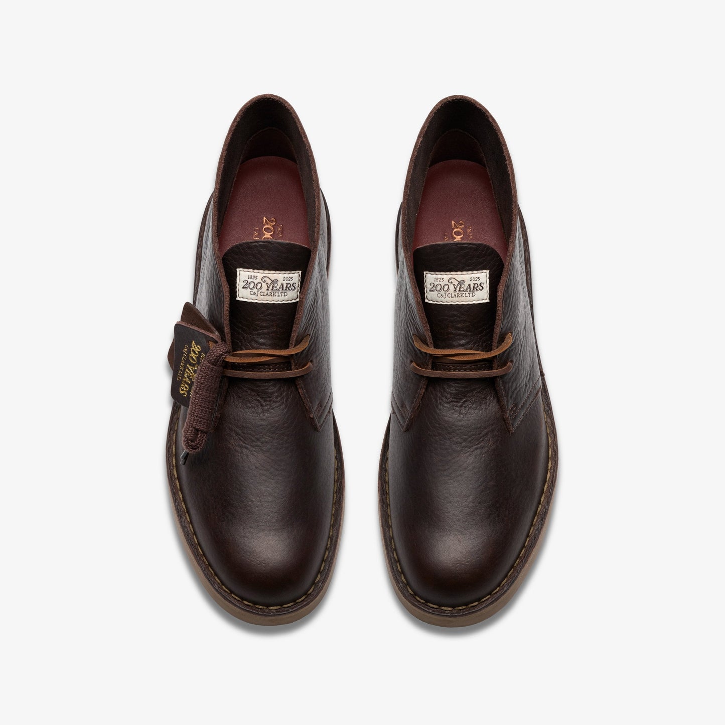 Clarks Mens Desert Boot Evo - Dark Brown