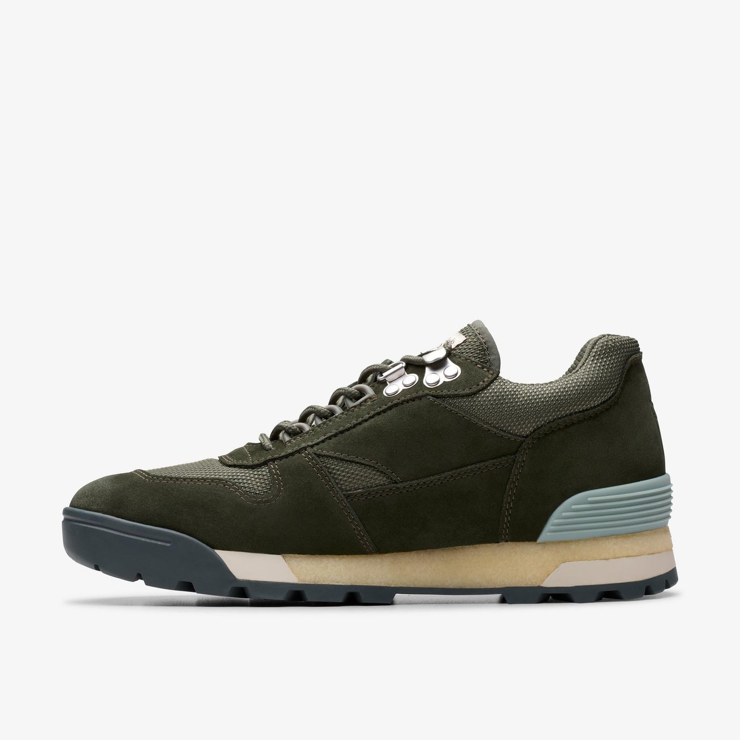 [26183708] Mens Clarks Laddow 'ronnie Fieg 8th Street Dark Olive'