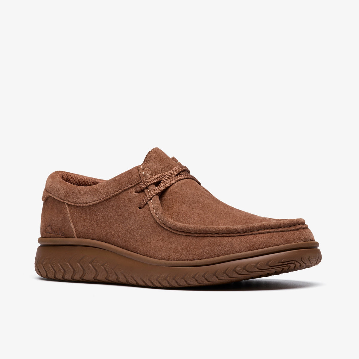 Clarks Mens Relaxlite Low - Cola Suede