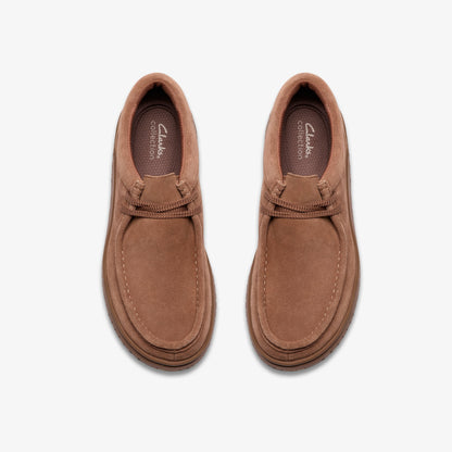 Clarks Mens Relaxlite Low - Cola Suede
