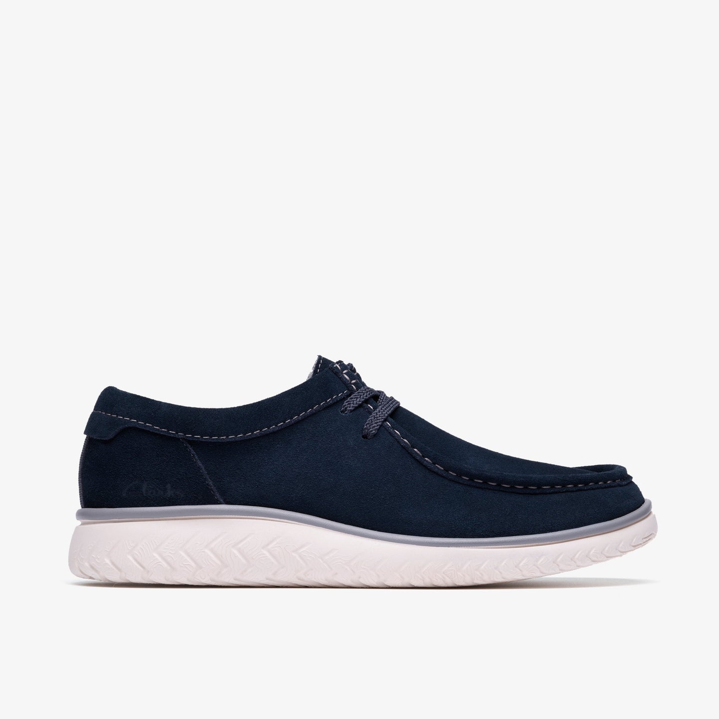 Clarks Mens Relaxlite Low - Navy Suede