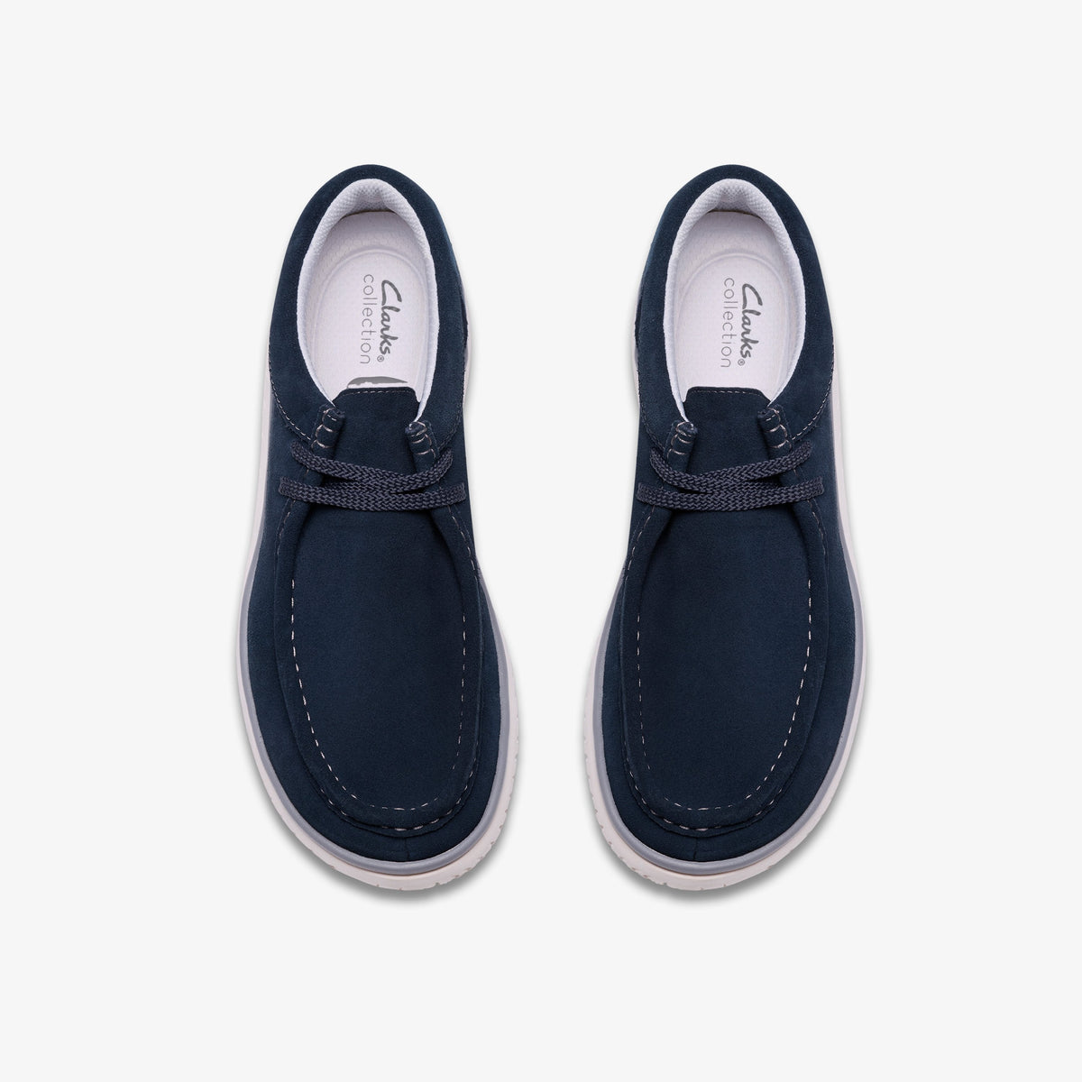 Clarks Mens Relaxlite Low - Navy Suede