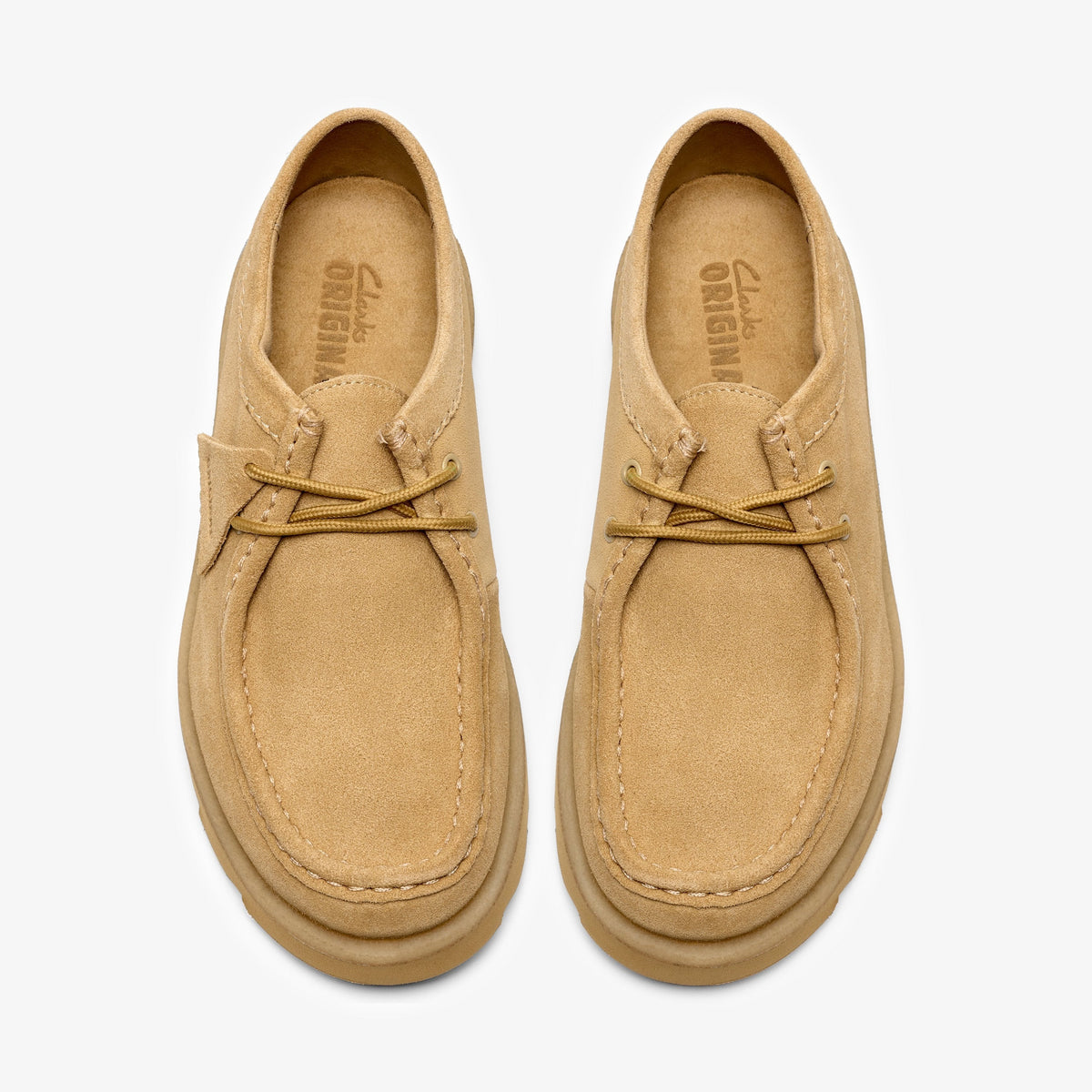 Clarks Mens Meare Walla - Maple Suede