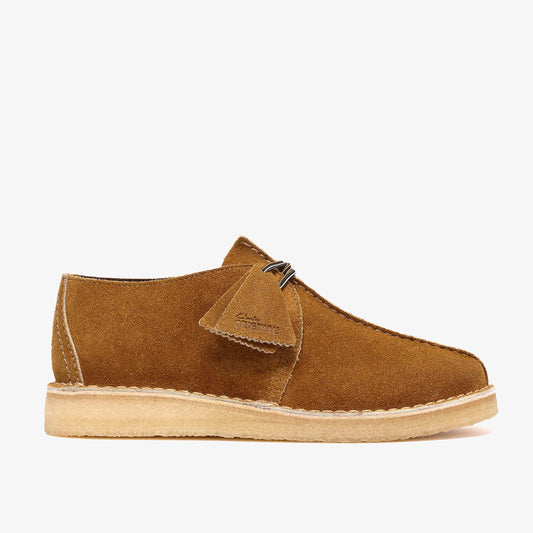 Clarks Mens Desert Trek - Bronze Suede