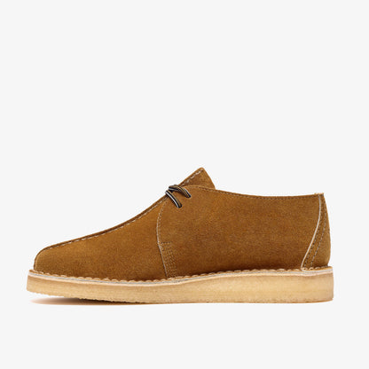 Clarks Mens Desert Trek - Bronze Suede