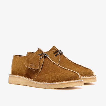 Clarks Mens Desert Trek - Bronze Suede
