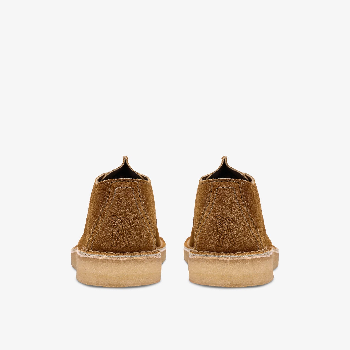 Clarks Mens Desert Trek - Bronze Suede