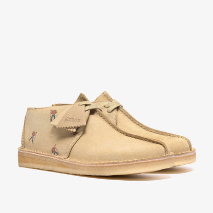 Clarks Mens Desert Trek - Maple Combi Print