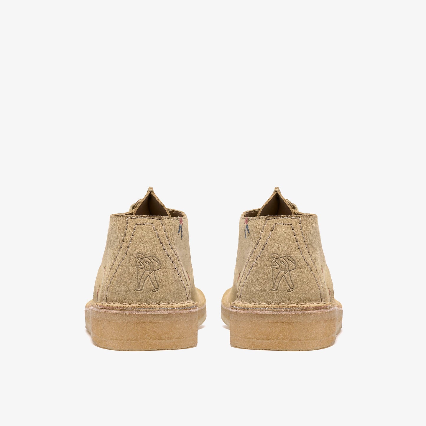 Clarks Mens Desert Trek - Maple Combi Print