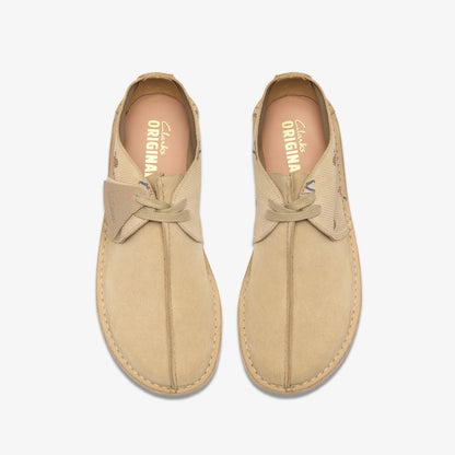 Clarks Mens Desert Trek - Maple Combi Print