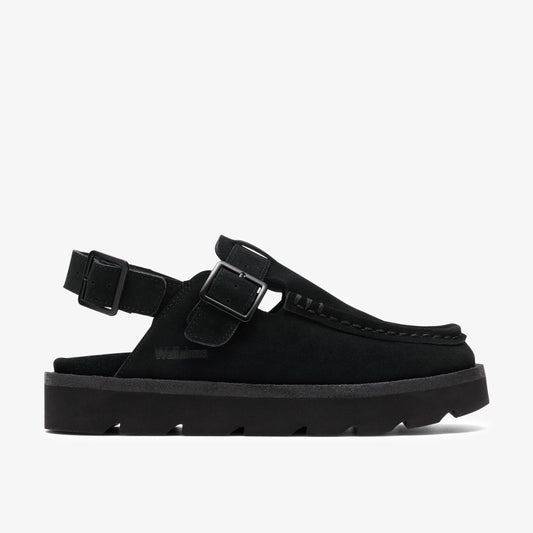 Clarks Womens Meare Easy - Black Suede
