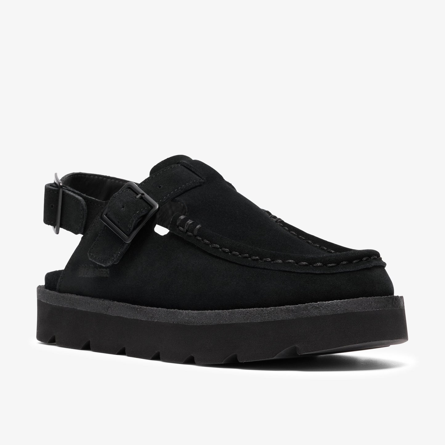 Clarks Womens Meare Easy - Black Suede