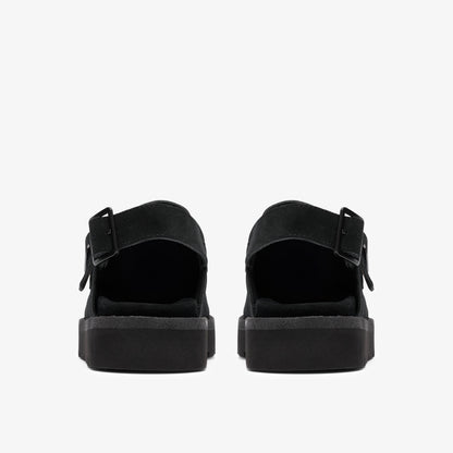 Clarks Womens Meare Easy - Black Suede
