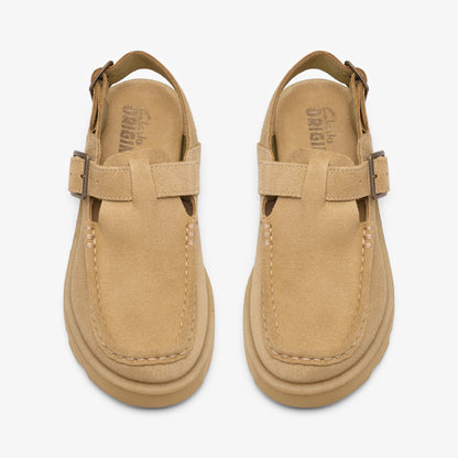 Clarks Womens Meare Easy - Maple Suede