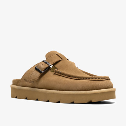 Clarks Mens Meare Mocc - Dark Sand Suede