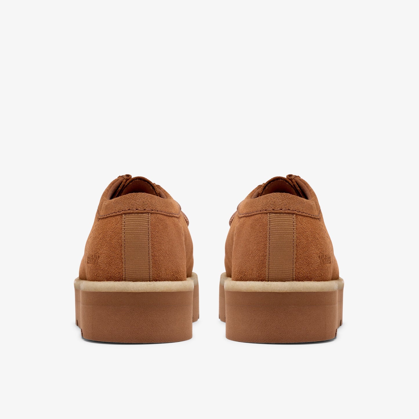 Clarks Womens Meare Walla - Tan Suede
