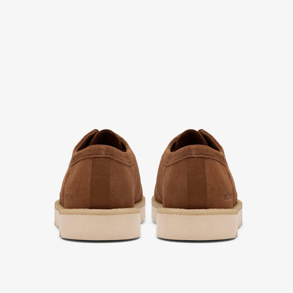 Clarks Mens Meare Walla - Cola Suede