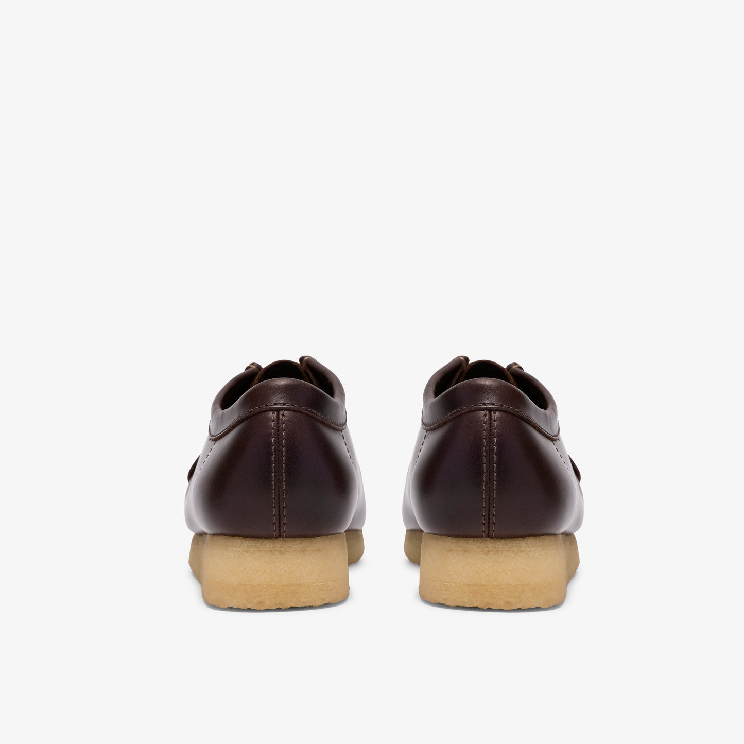 Clarks Mens Wallabee - Dark Brown Leather