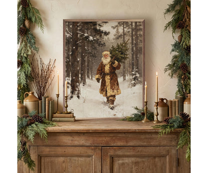 Kendrick Home Santa And The Christmas Tree