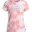 Pink and white tie-dye