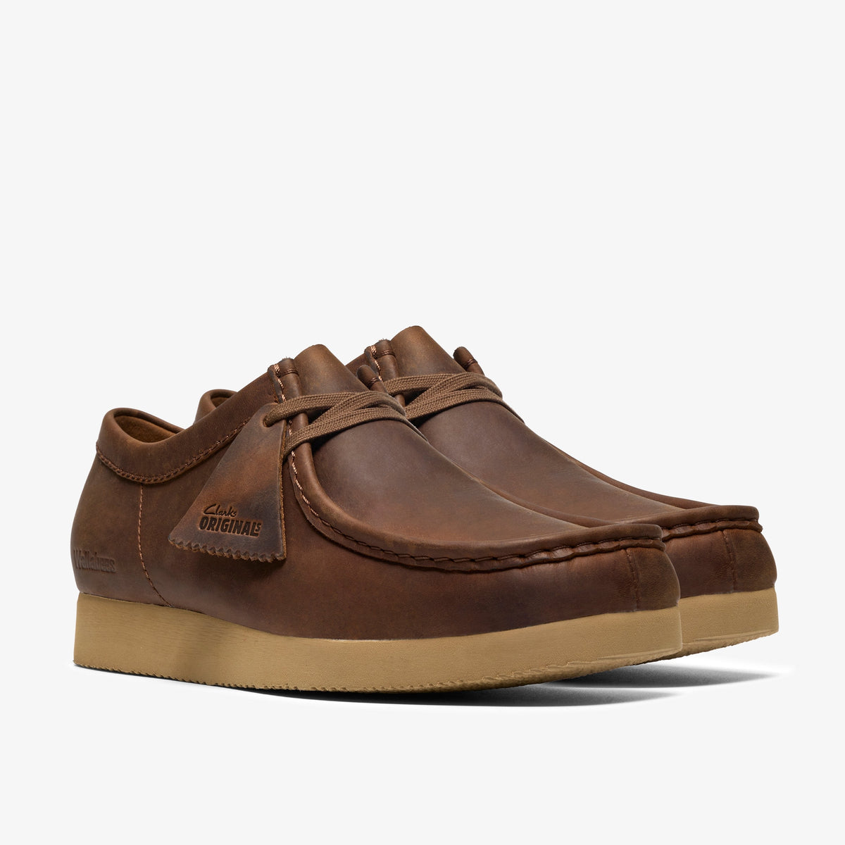 Clarks Mens Wallabee Lite - Beeswax