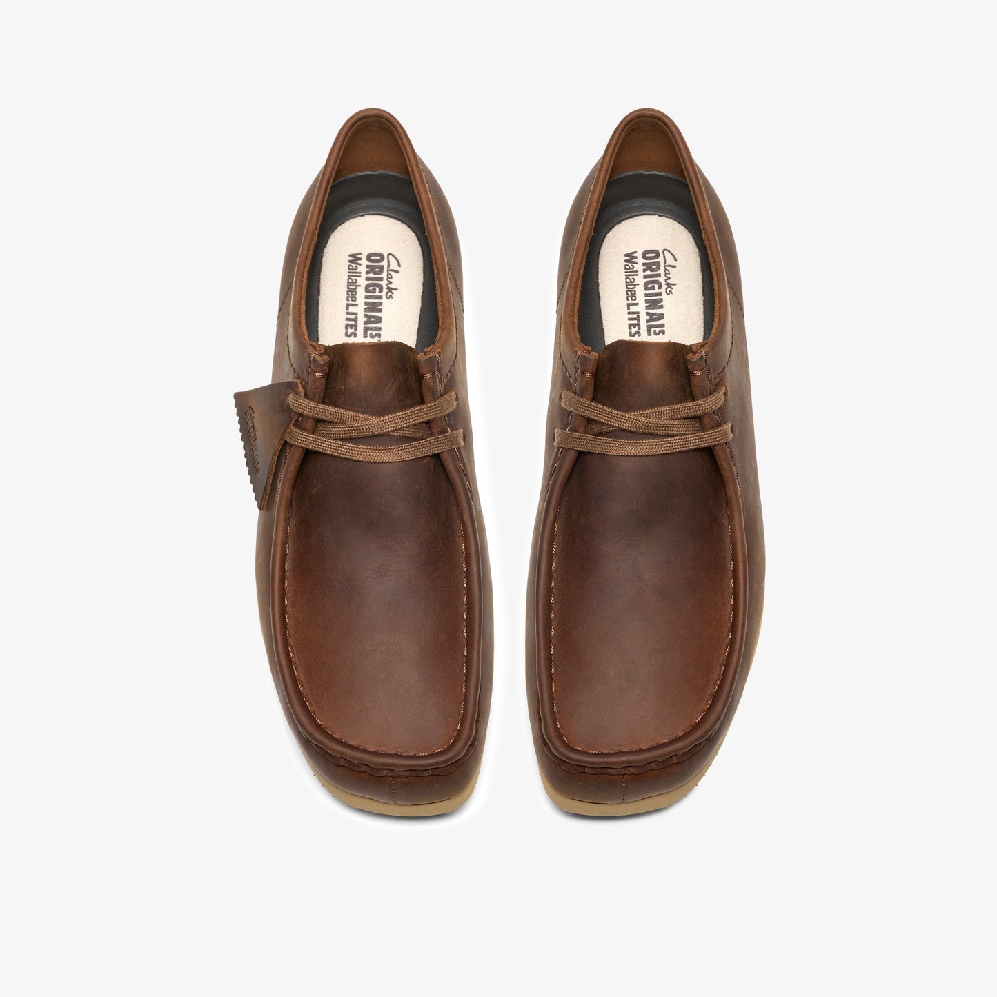 Clarks Mens Wallabee Lite - Beeswax