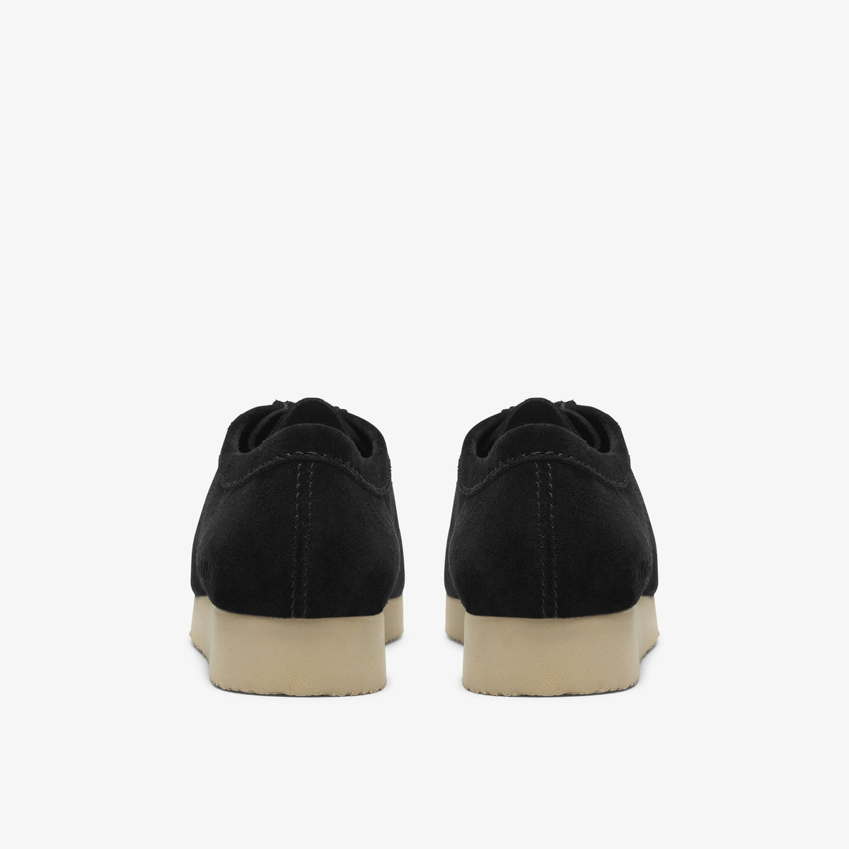Clarks Mens Wallabee Lite - Black Suede