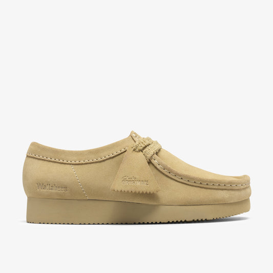 Clarks Womens Wallabee Lite - Maple Suede
