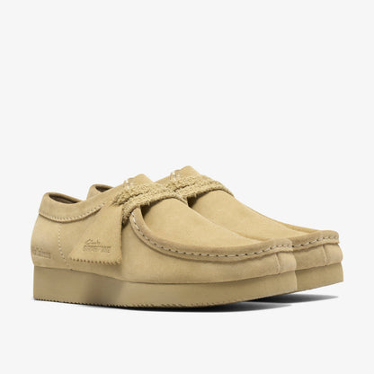 Clarks Womens Wallabee Lite - Maple Suede