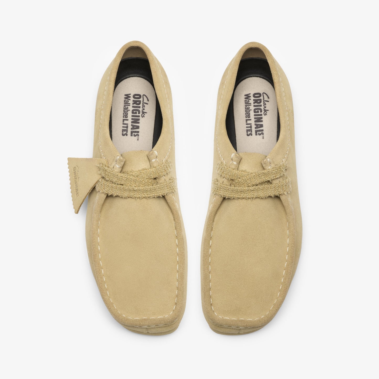 Clarks Womens Wallabee Lite - Maple Suede