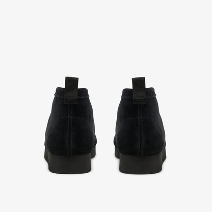 Clarks Mens Walla Boot Lite - Black/Blk Suede