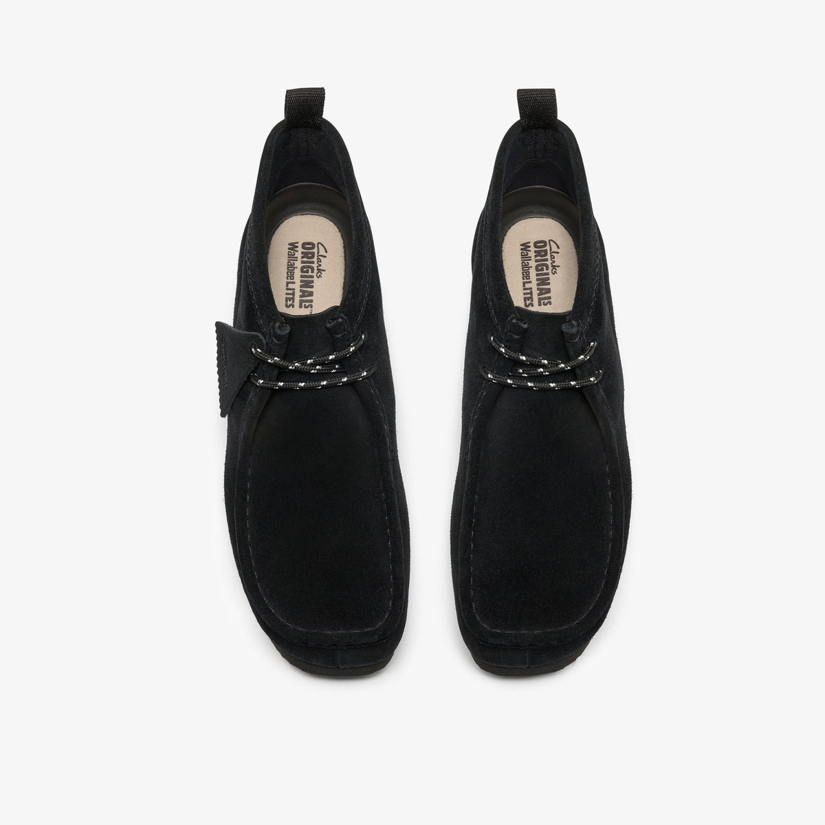 Clarks Mens Walla Boot Lite - Black/Blk Suede