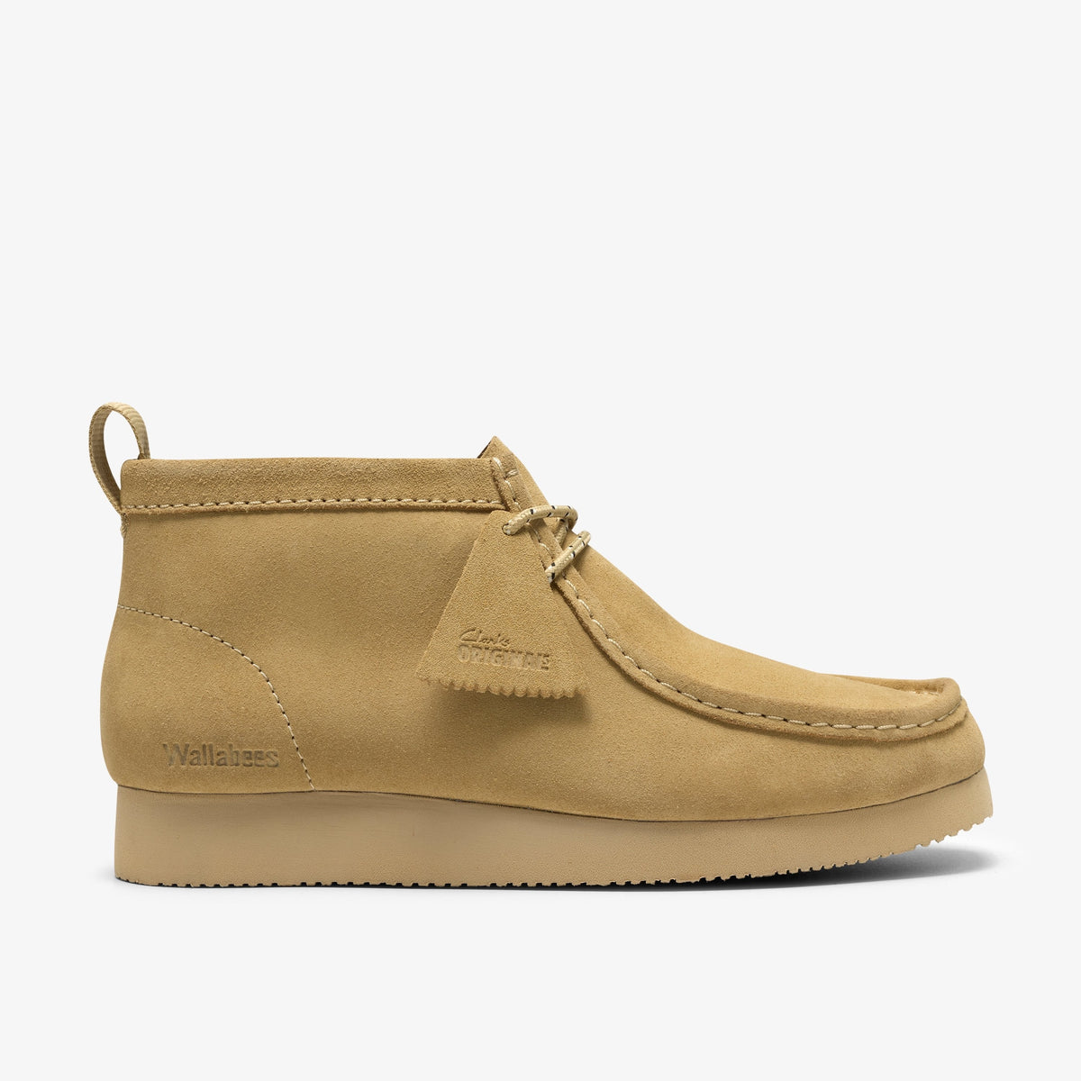 Clarks Mens Walla Boot Lite - Maple Suede
