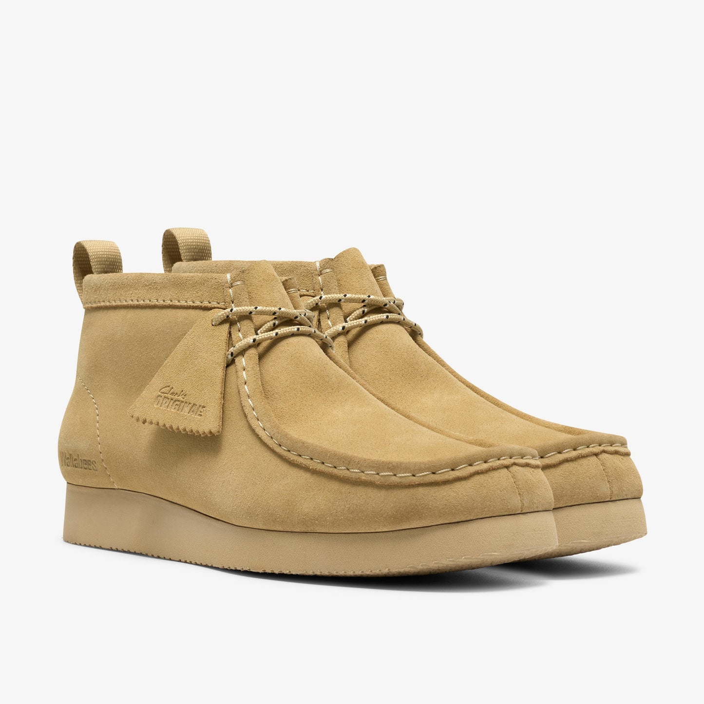 Clarks Mens Walla Boot Lite - Maple Suede