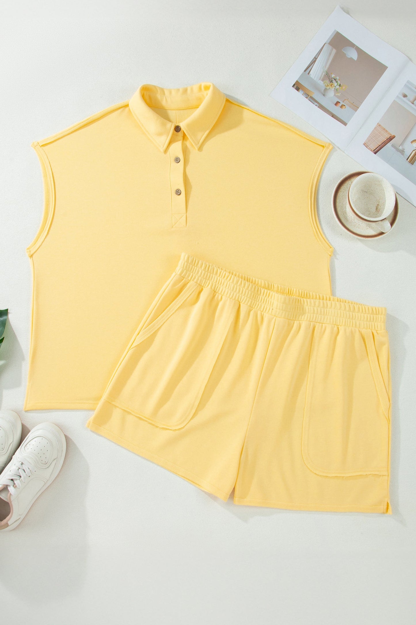 Threaded Pear Legacy Solid Color Polo PLUS Tee