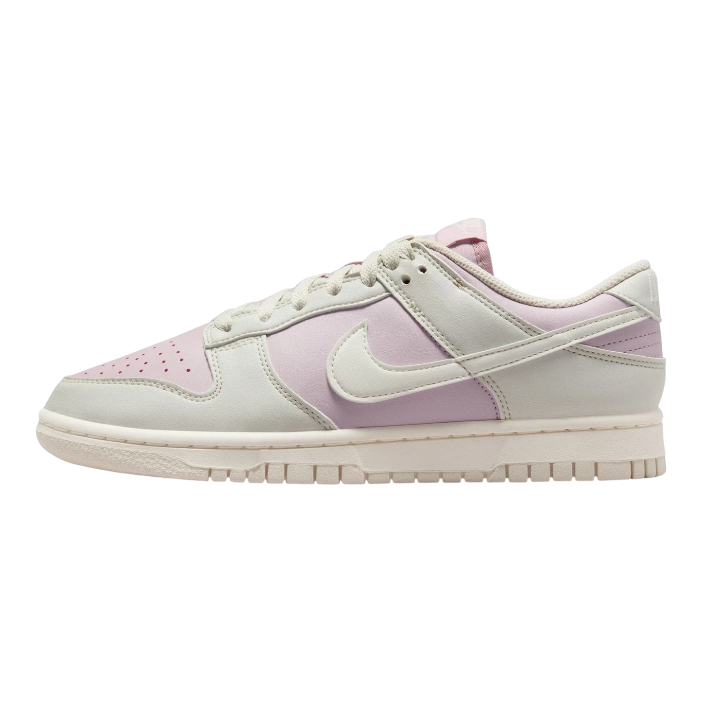 Nike Dunk Low Next Nature Women's Sneakers — White & Platinum Violet Low-Top